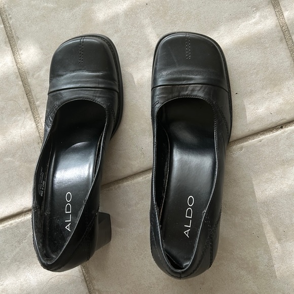 Aldo Shoes - Aldo vintage black chunky heels